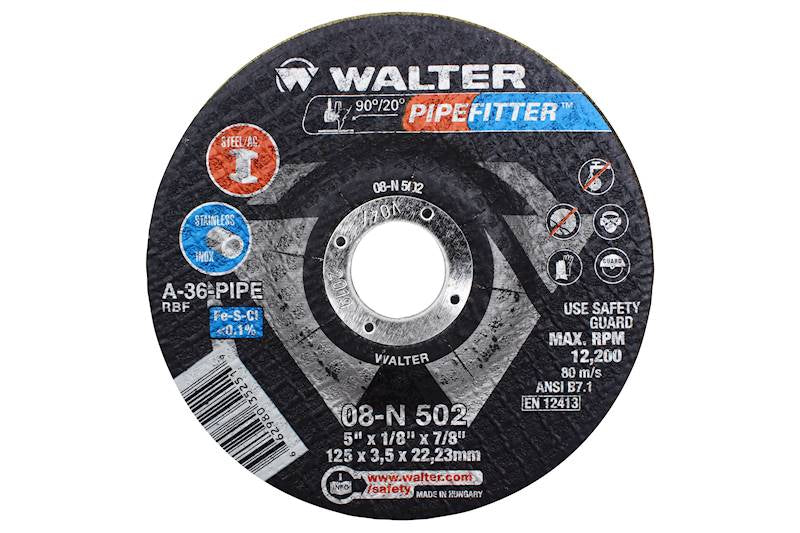 5" x 1/8" PIPEFITTER Grinding Wheel/Disc