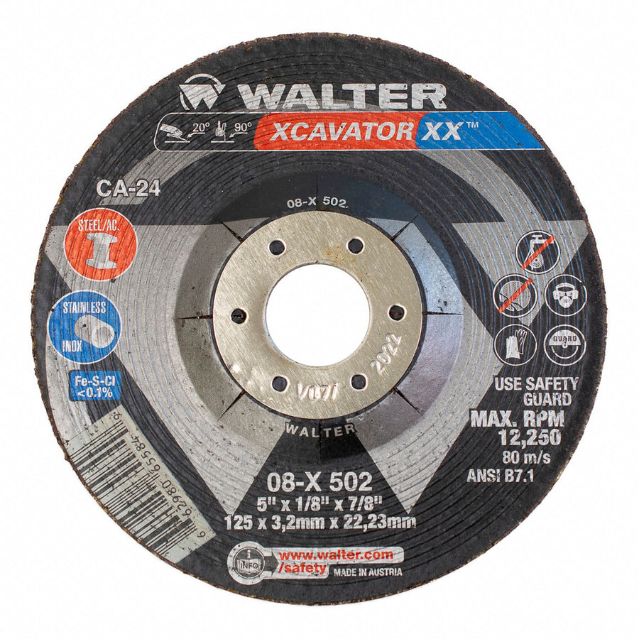WALTER 5''x 1/8'' x 7/8'' XCAVATOR XX