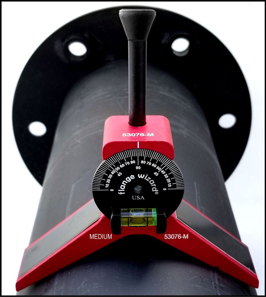 Flange Wizard Medium Centering Head Magnetic