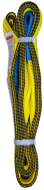 Web Sling, 2 Ply, 2" x 10' Type 3 Polyester WLL 6,200lbs