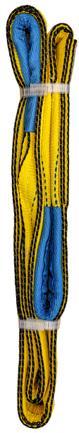 Web Sling, 2 Ply, 2" x 8' Type 3 Polyester WLL 6,200lbs