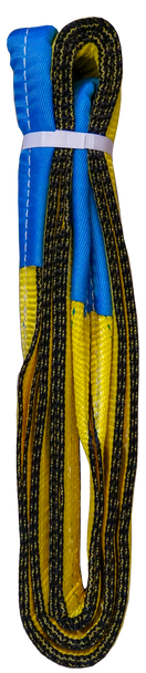 Web Sling, 2 Ply, 3" x 10' Type 3 Polyester WLL 8,800lbs