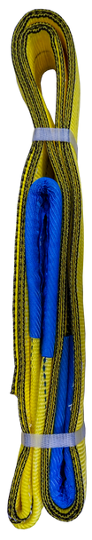 Web Sling, 2 Ply, 3" x 8' Type 3 Polyester WLL 8,800lbs