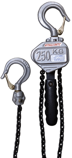 Lever Hoist Vitali-INTL 0.25 Tonne 20 FT x 1 Fall