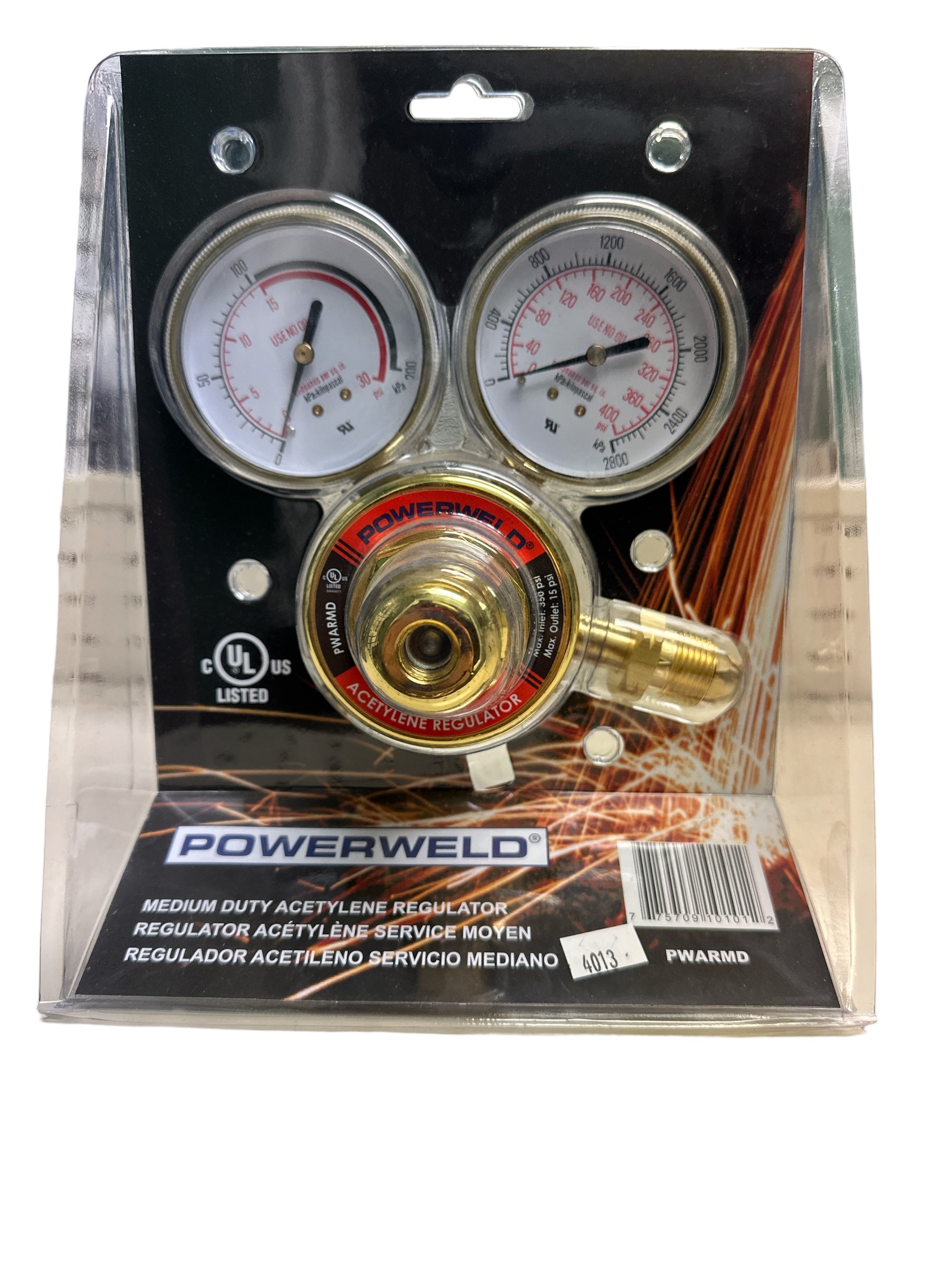 Powerweld Regulator- Acetylene