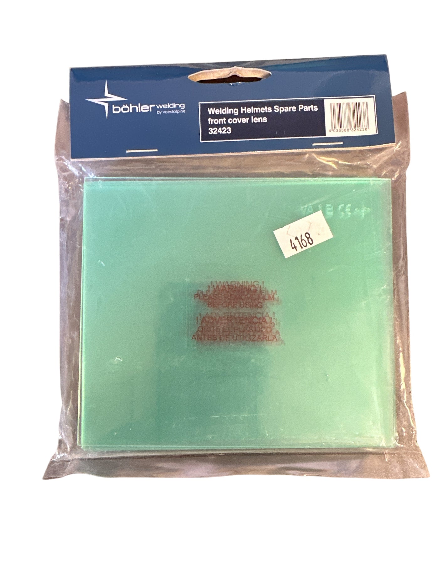 Bohler Front Cover Lens