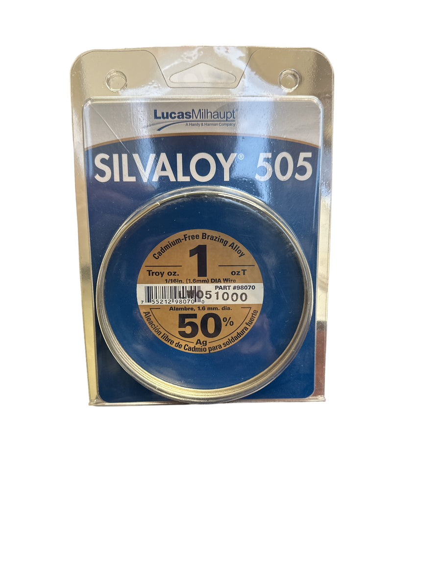 Silvaloy 505, 1/16" Brazing Alloy