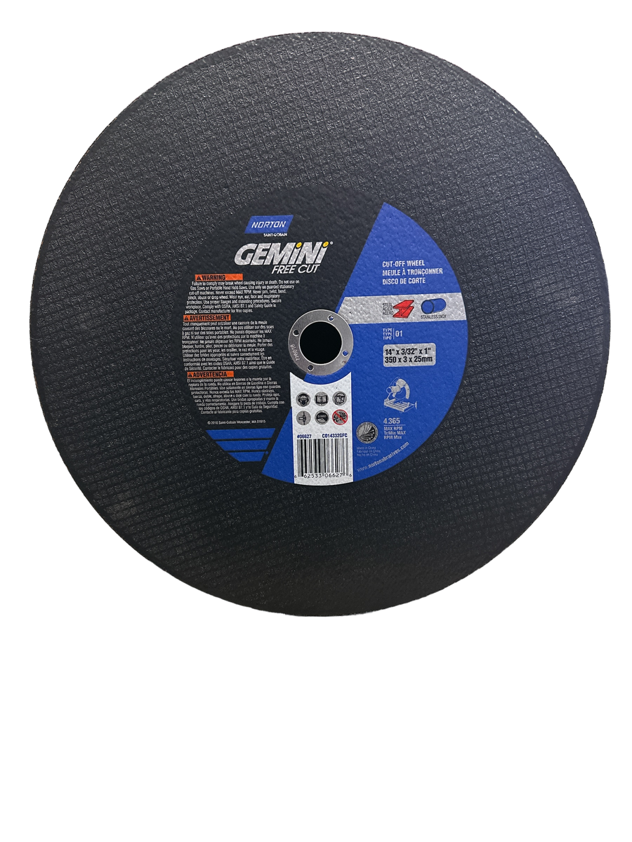 14" x 3/32" Chop Saw Wheel 06627