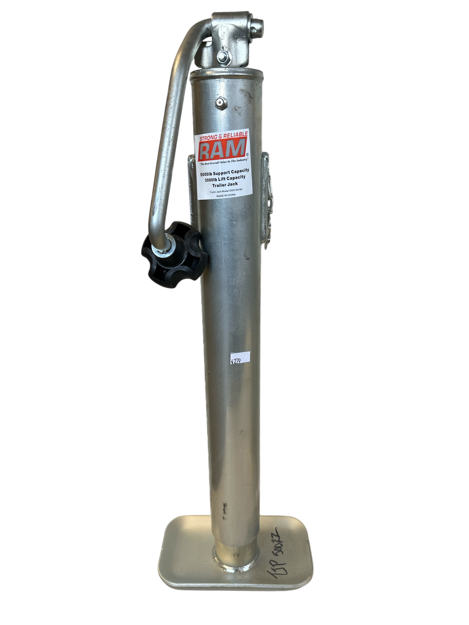 RAM Trailer Jack 5Klb Support 3Klb Lift