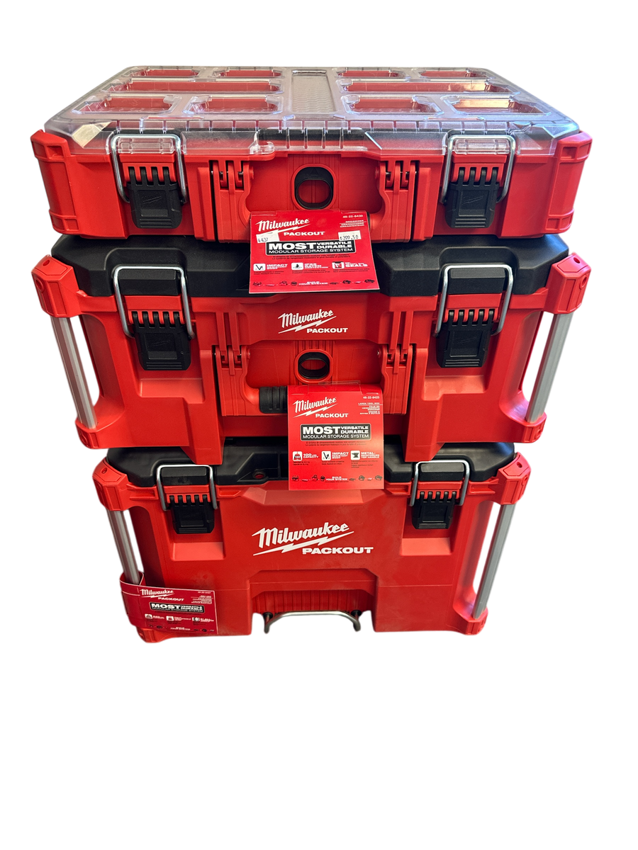 Milwaukee® Packout™ Storage System - 3-Piece Kit