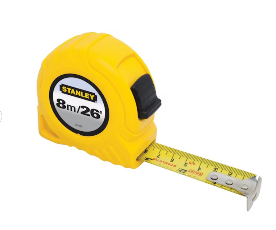Stanley Tape Measure 8m