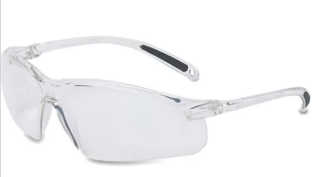 Safety Glasses- Clear Lens & Temples
