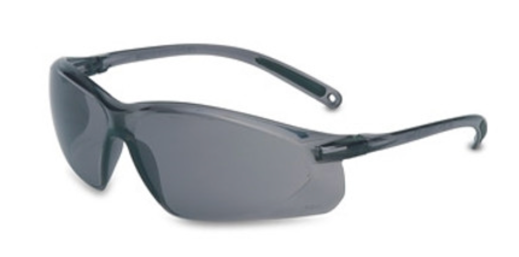 Safety Glasses- Gray Lens & Temples
