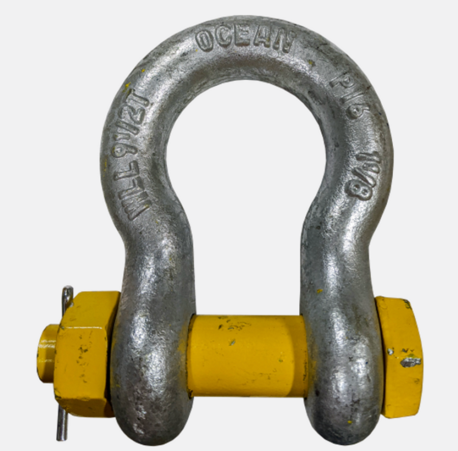 Shackle Bolt Type Anchor G2130 Galv. 1-1/8"