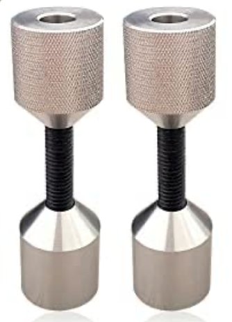 Flange Two Hole Pin 304 Stainless Steel Flange pin Diameter 1-5/8 inches (Set of 2)