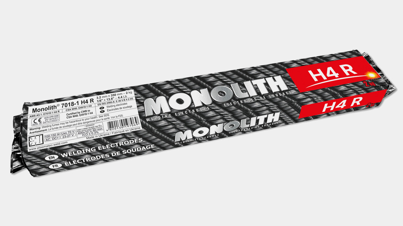 Monolith E7018-1 H4R SMAW, 1/8"